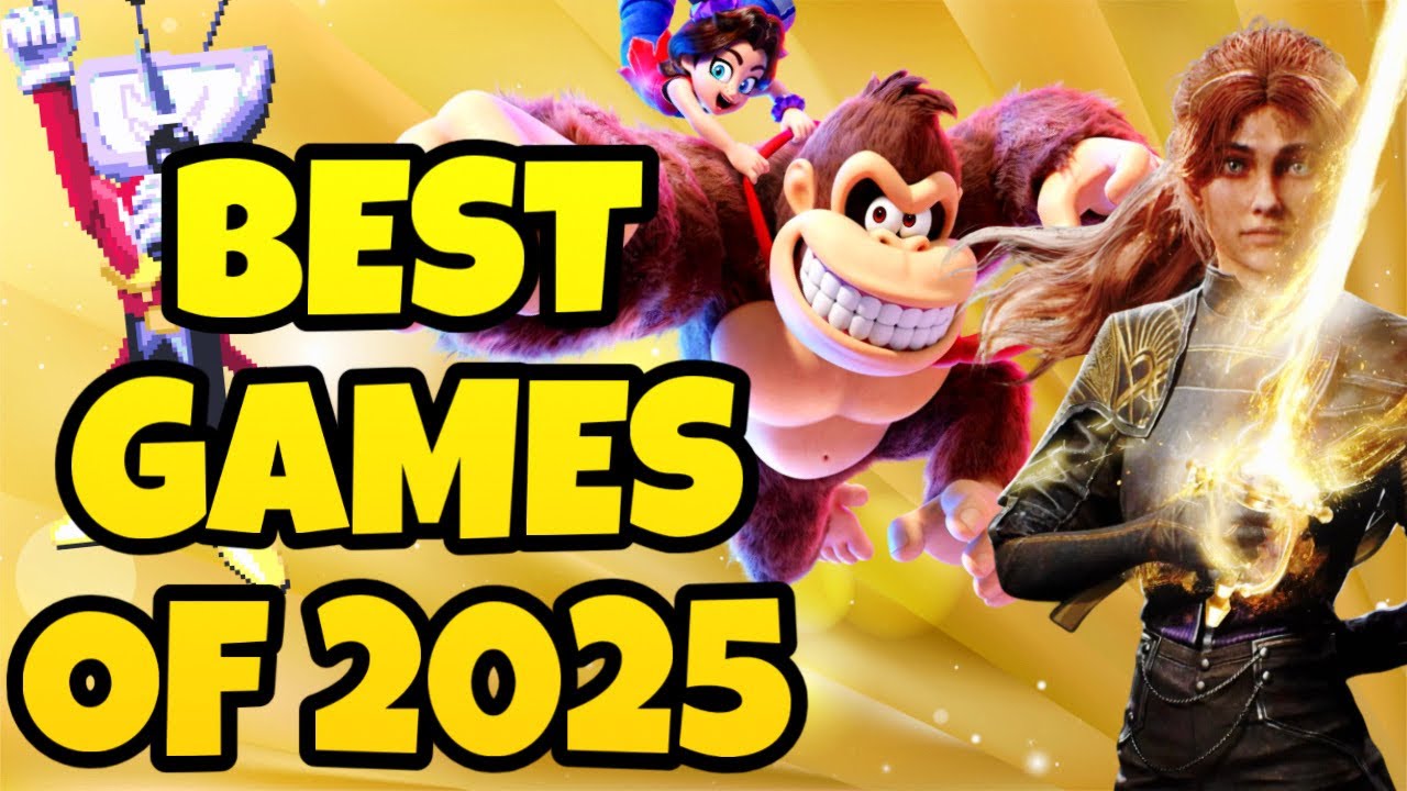 My Top 10 Favorite Games Of 2025 - YouTube