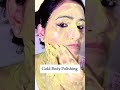 😱D-Tan Full Body in 1 Day| Skin Brightening Mask| Parlor Like Gold Body Polishing #skincare