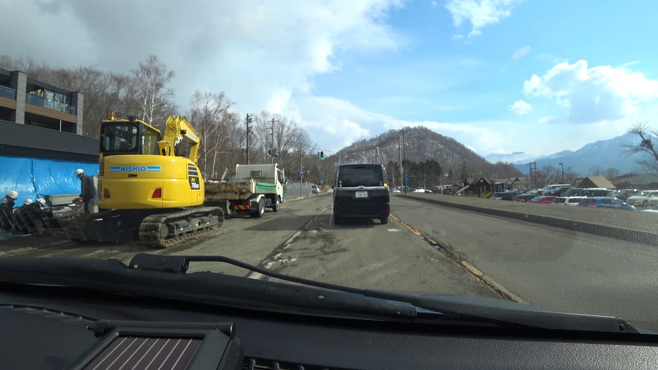 video to gif 北海道車載動画（千歳市～苫小牧市）4K対応その2 Videos taken in Hokkaido