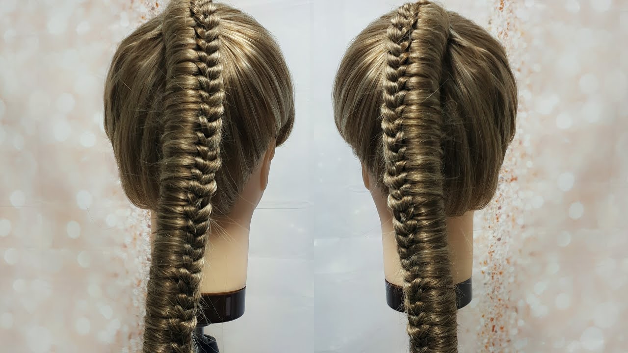 Como Hacer una Trenza de Escalera China / Chinese Ladder Braid - YouTube