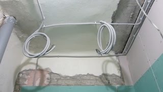 Монтаж электропроводки в ванной комнате (подробный отчет)(Это видео является дополнением к статье про электропроводку в ванной комнате: http://zametkielectrika.ru/montazh-elektroprovodki-v-..., 2016-11-15T17:36:44.000Z)