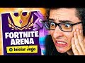 MINHA PRIMEIRA VEZ JOGANDO ARENA NO FORTNITE!