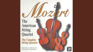 String Quartet No. 13 in D Minor, K. 173: IV. (Allegro moderato)