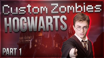 "HARRY POTTER ZOMBIES!" - Custom Zombies "HOGWARTS" - Part 1 (CoD WaW)