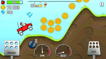 Hill Climb Racing - Gameplay Walkthrough - (iOS, Android) HILL CLIMBER Part 4
