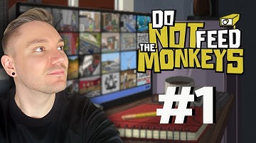 ЗНАКОМИМСЯ С ПРИМАТАМИ 🎮 Do Not Feed the Monkeys 🎮 #1
