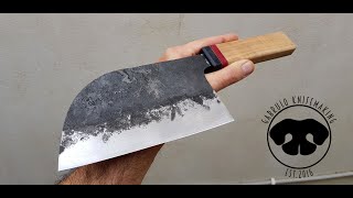 SERBIAN CLEAVER - Forged From Truck Leaf Spring