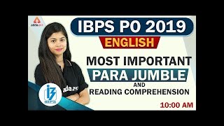 IBPS PO 2019 | English | 500+ Error Detection Questions