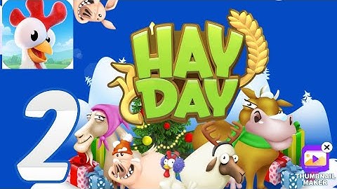 Hay Day - Gameplay Walkthrough Part 2 - Cow Barn