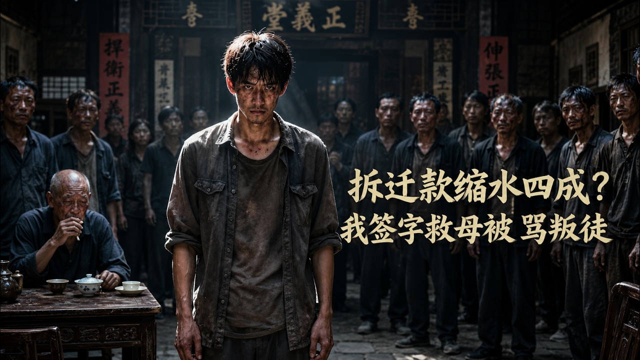 拆遷款縮水，我簽字救母反被罵叛徒
