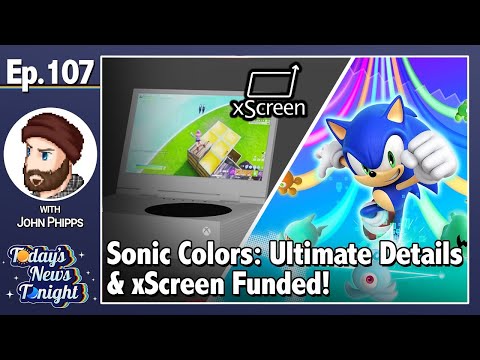 Sonic Colors: Ultimate Detailed + Xbox Series S on the Go?! - Today&rsquo;s News Tonight (7/9/21)