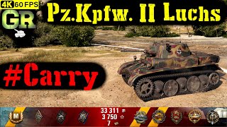 World of Tanks Pz.Kpfw. II Luchs Replay - 11 Kills 2.2K DMG(Patch 1.4.0)