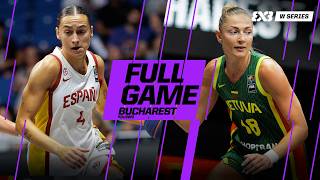Spain 🇪🇸  vs Lithuania 🇱🇹 | Full Final Game | FIBA 3x3 WS Bucharest 2026 | #3x3Basketball