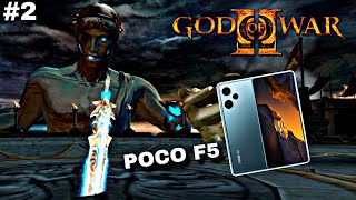 GOD OF WAR 2 - POCO F5 HIGHEST SETTING GAMEPLAY- 4K 60fps | (AETHERSX 2 GAMEPLAY) #2