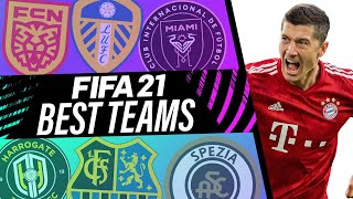 BEST TEAMS TO USE IN FIFA 21 CAREER MODE!