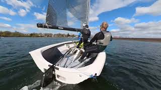 Merlin Rocket boathandling technique compilation