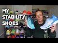 MY STABILITY SHOE COLLECTION! Plus cool shoe unboxing...