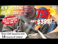 Master Jewellery Soldering! Online Course 75% Discount!