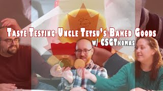 Trying Uncle Tetsus Baked Goods w/ CSGThomas