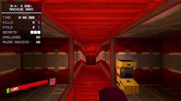 Ultrakill PRELUDE Layer Speedrun 04:40