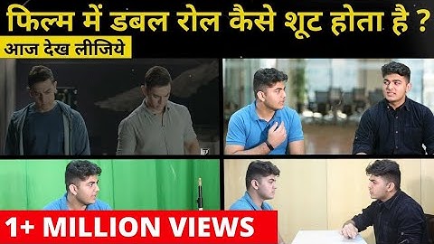 Making of double role in film | Double Role Kese Shoot hota hai | Virendra Rathore | Joinfilms