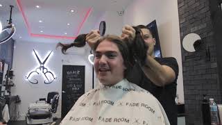 Insane hair transformation (Canada barbershop) Fade Room