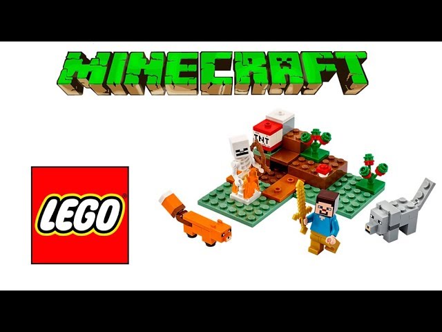 Lego Minecraft 21162 The Taiga Adventure UNBOXING - YouTube