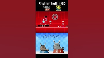 Rhythm hell in GD #shorts