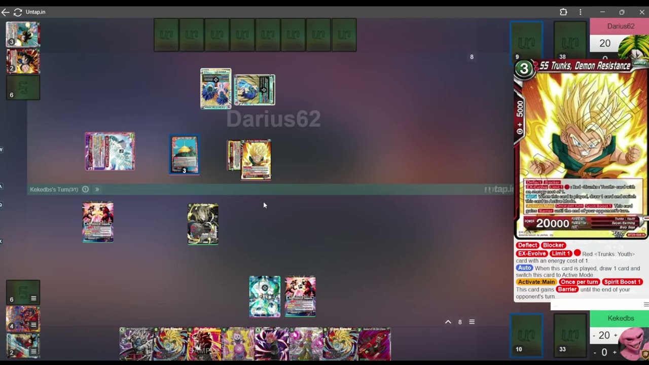 GOGETA XENO VS RED KRIlLIN BT29