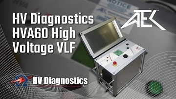 HVA60 VLF Hipot Tester - 60kV | How to Use the HV Diagnostics High Voltage Test Set