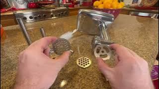 GVODE Meat Grinder Attachment for Kitchenaid Stand Mixer Review