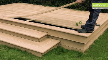 How to take up and re-fix Millboard decking boards