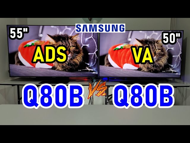 SAMSUNG Q80B (ADS) vs Q80B (VA): QLED 4K TVs / The 50 Q80B Does Not Have  HDMI 2.1 Ports 