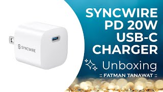 SYNCWIRE PD 20W USB C Charger | Fast Charger Block Adapter for iPhone, iPad, Samsung, Google Pixel screenshot 2