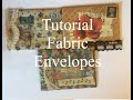 How to Make Easy Fabric Envelopes TUTORIAL