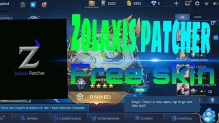 Free skin for Mobile legend (zolaxis patcher) app 💯 screenshot 2