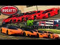 GTA 5 - McLaren VS Bugatti Which Brand is Faster?? | (Progen VS Truffade)