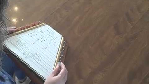 Habanera, by Georges Bizet, Play on a Zither, or Lap Harp, by Debbie Center ~ World of Harmony Music