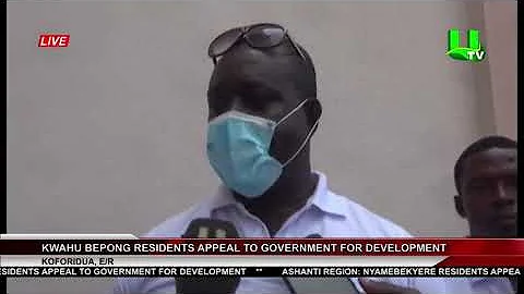 Kwahu Bepong Residents Appeal To Government For Development