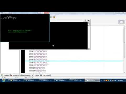 C Graphics using DevCPP
