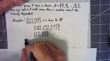 Linear Algebra 4.5.1 Finite Bases