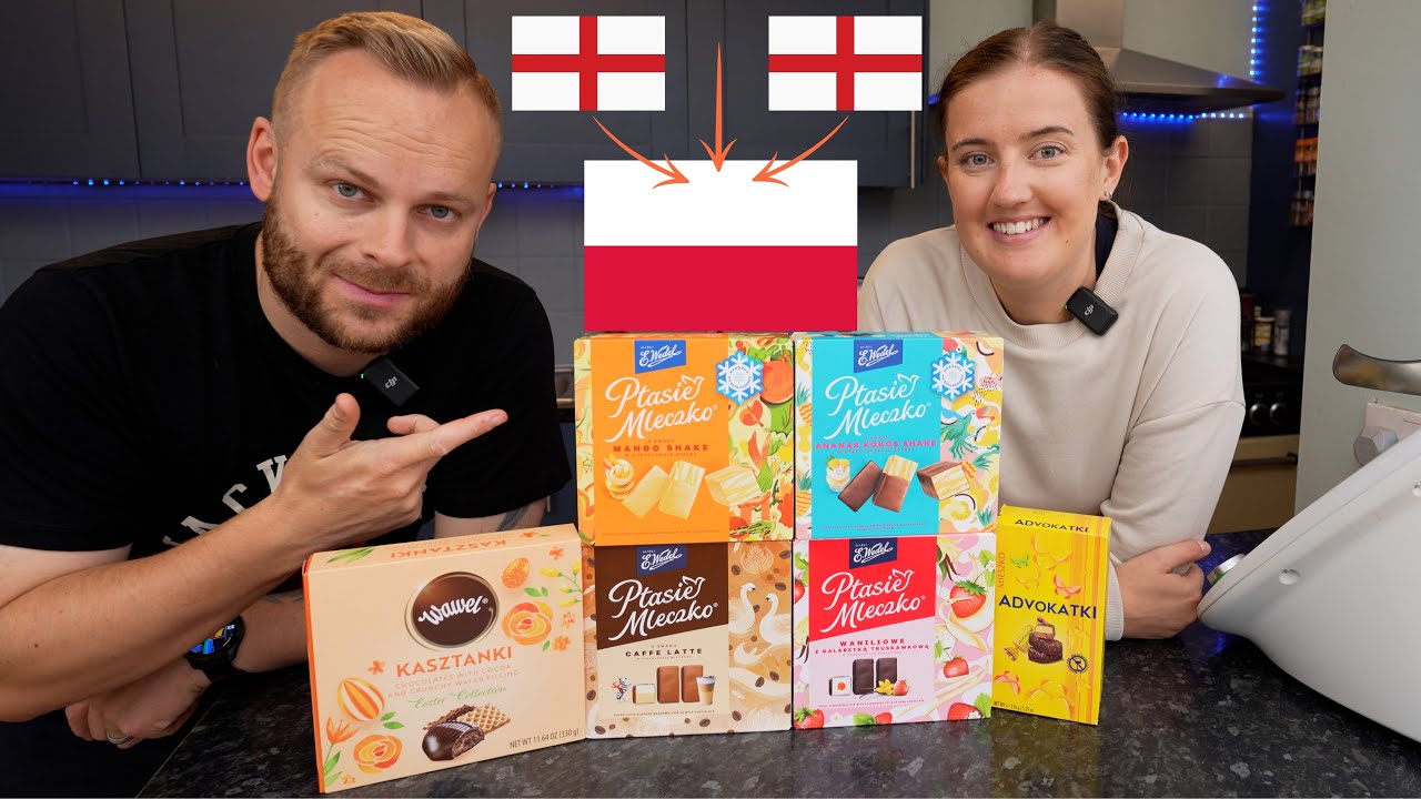 English Couple try MORE Polish Food!