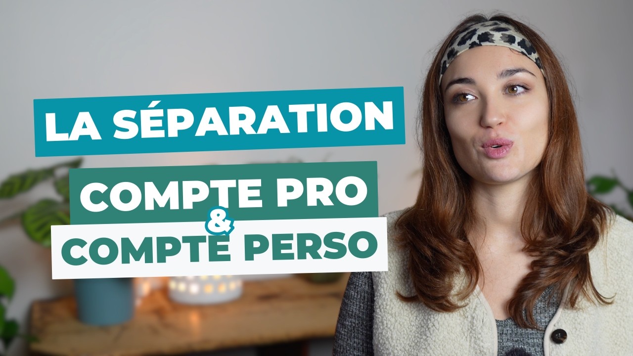 SÉPARATION COMPTES PRO/PERSO : OBLIGATOIRE EN MICRO-ENTREPRISE ?