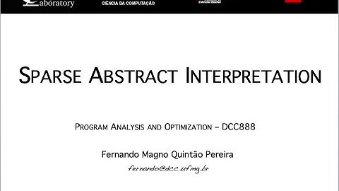 Sparse Analysis - Part 1