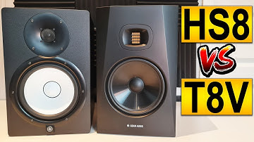 Yamaha HS8 VS ADAM Audio T8V - Which One Should You Buy?