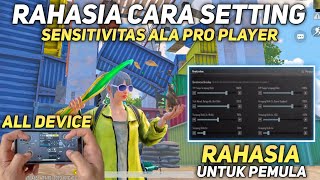 CARA SETTING SENSITIVITAS PUBG MOBILE TERBAIK GYROSCOPE DAN NO GYROSCOPE