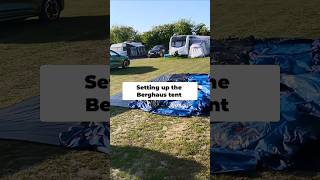 Setting up the @berghaus  Freedom 5 Nightfall Air Tent