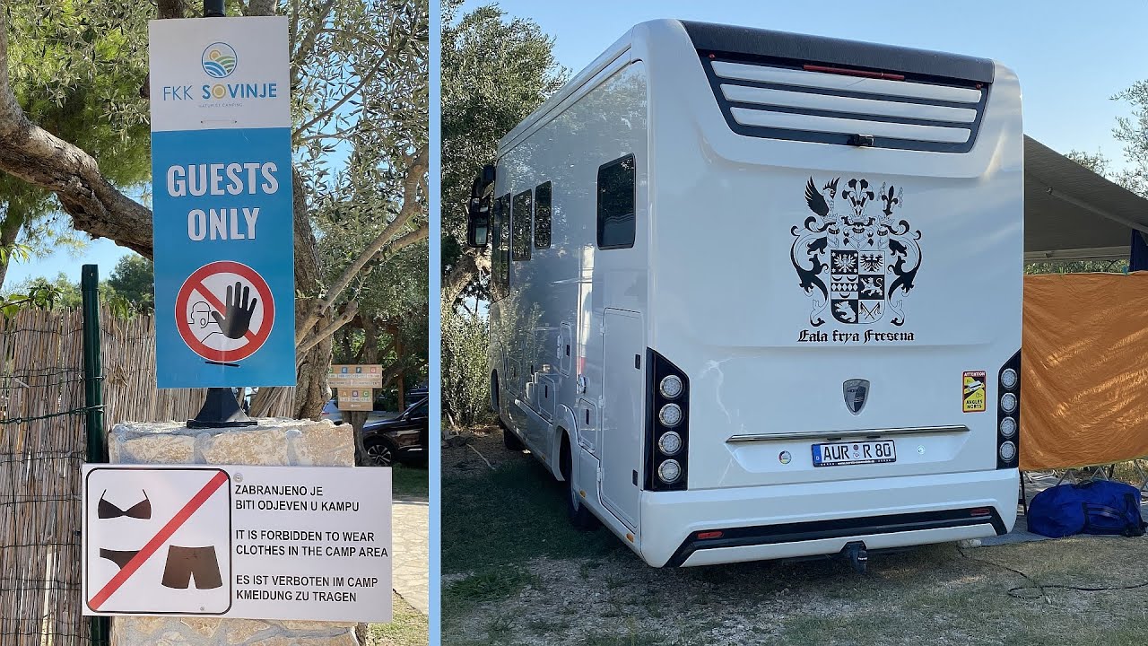 Camp Kosirina, Insel Murter | FKK Sovinje, Insel Pašman | Rückreise | September 2021 | Teil 5