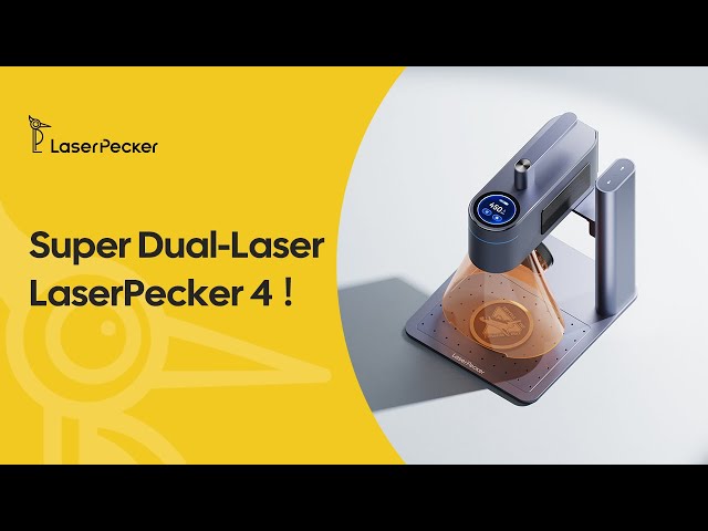 LaserPecker 4: Dual-Laser Engraver for Almost All Material by