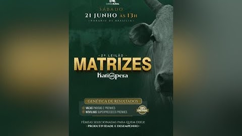 2° Leilão Matrizes Katispera – Genética de Resultados